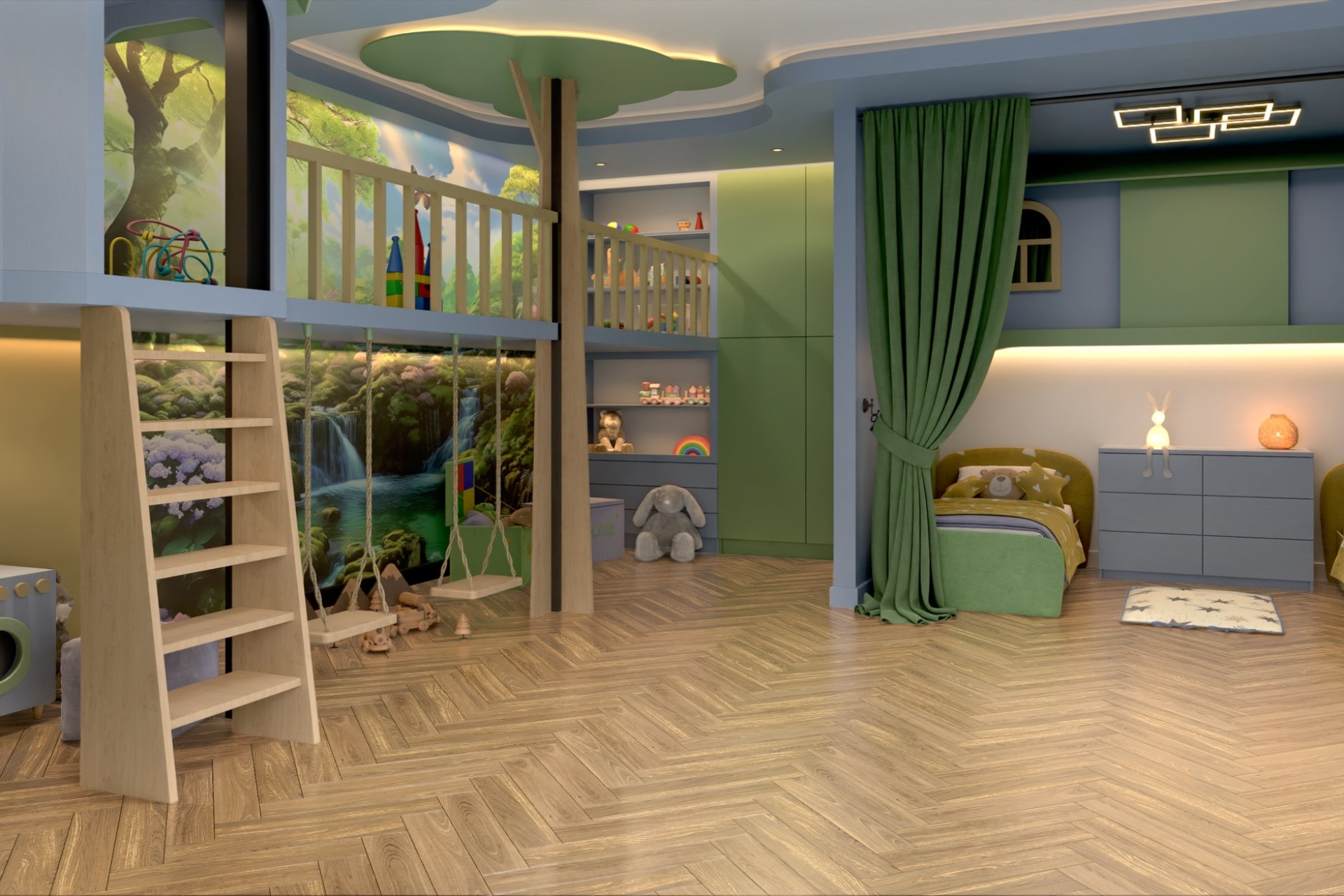 Инженерный паркет «Damy Floor» Натуральный (укладка елочкой) — купить в Таганроге