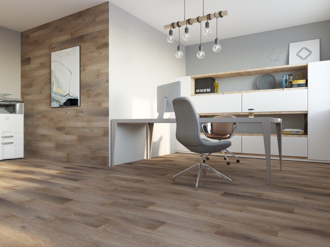 Замковая ПВХ плитка "Art Tile" Дуб Террас (920*150*4 мм) — купить в Таганроге