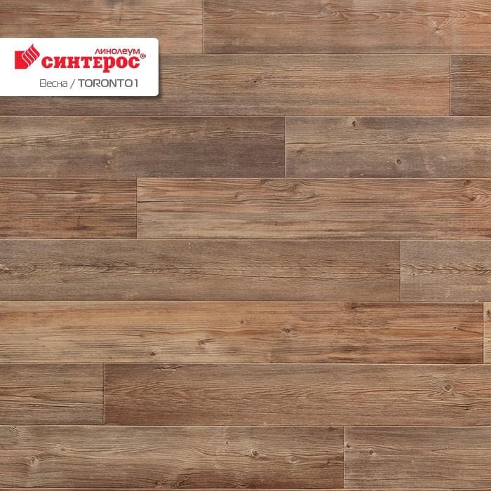 Линолеум бытовой "Синтерос" Весна Toronto 1 (1,5м) — купить в Таганроге