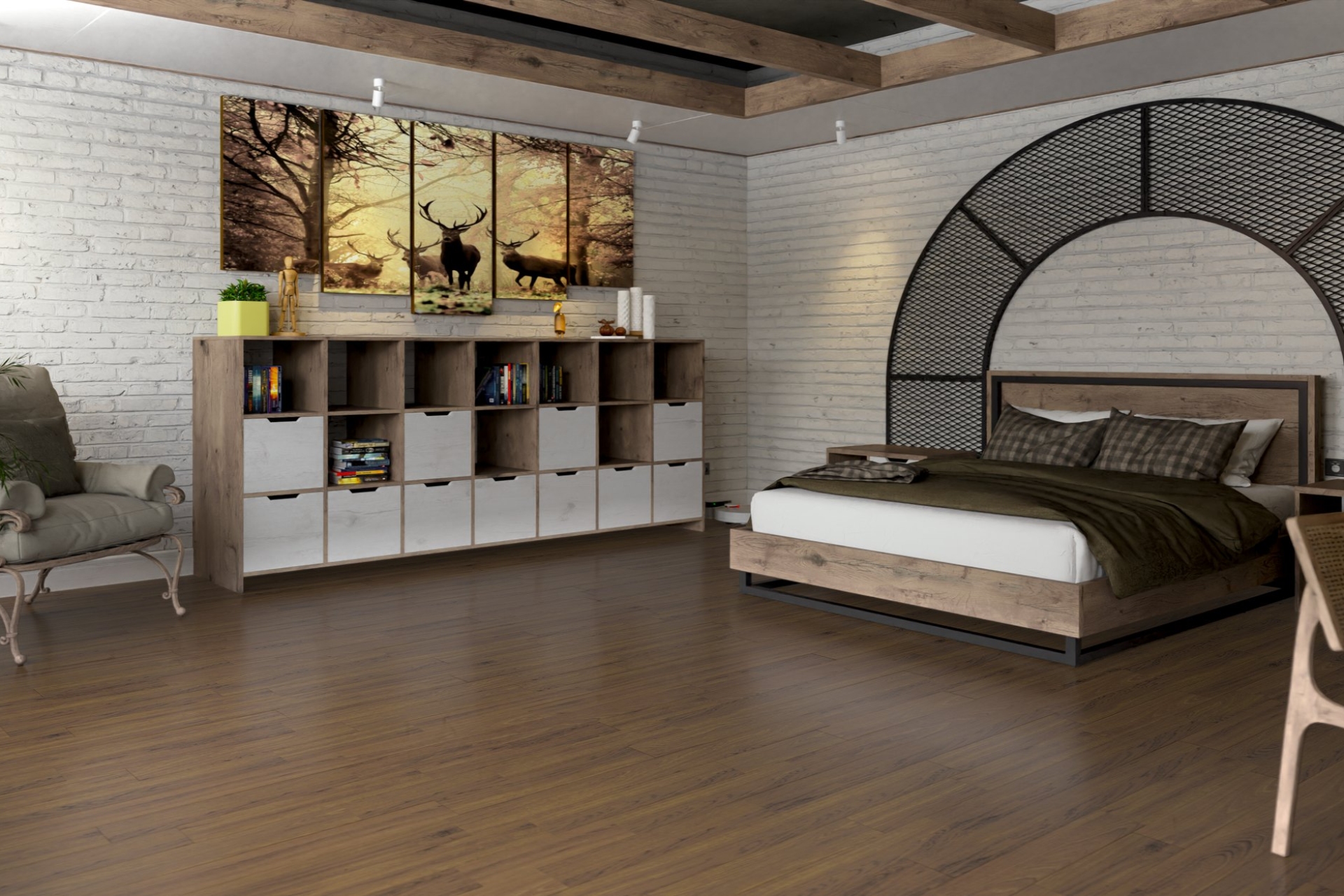 Инженерный паркет «Damy Floor» Ореховый — купить в Таганроге