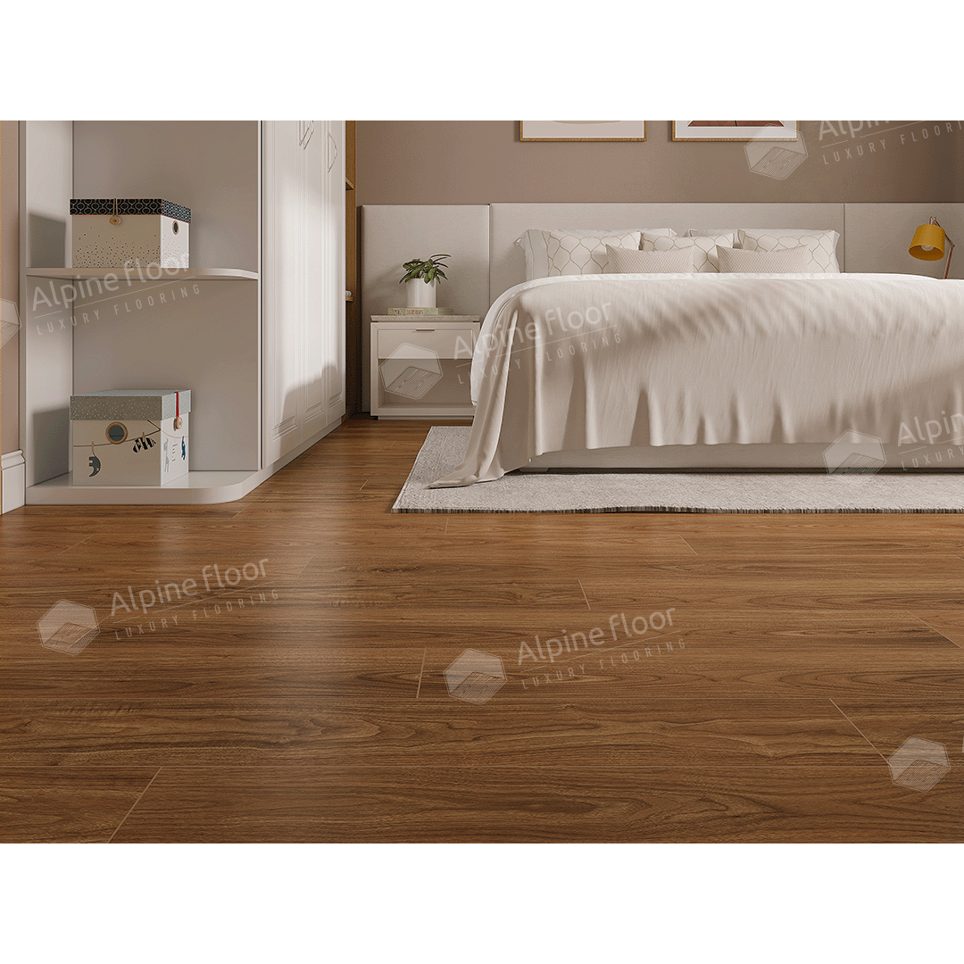 SPC ламинат "Alpine Floor" Орех Маррон Классик (1220*183*4 мм) — купить в Таганроге