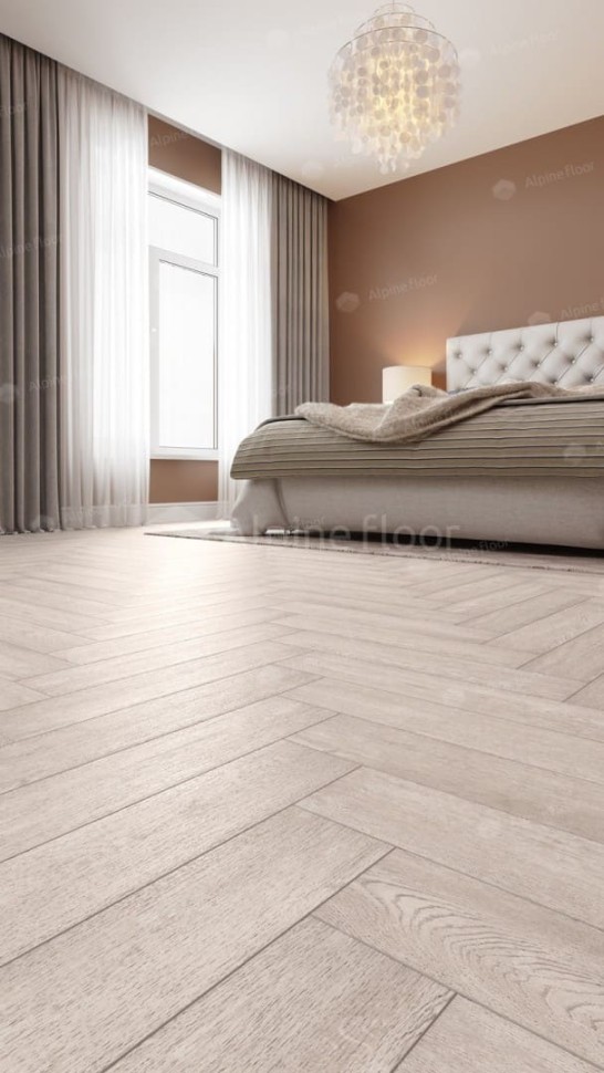 Виниловая плитка "Alpine Floor" Parquet LVT Голубой Лес (590*118*2,5 мм) — купить в Таганроге