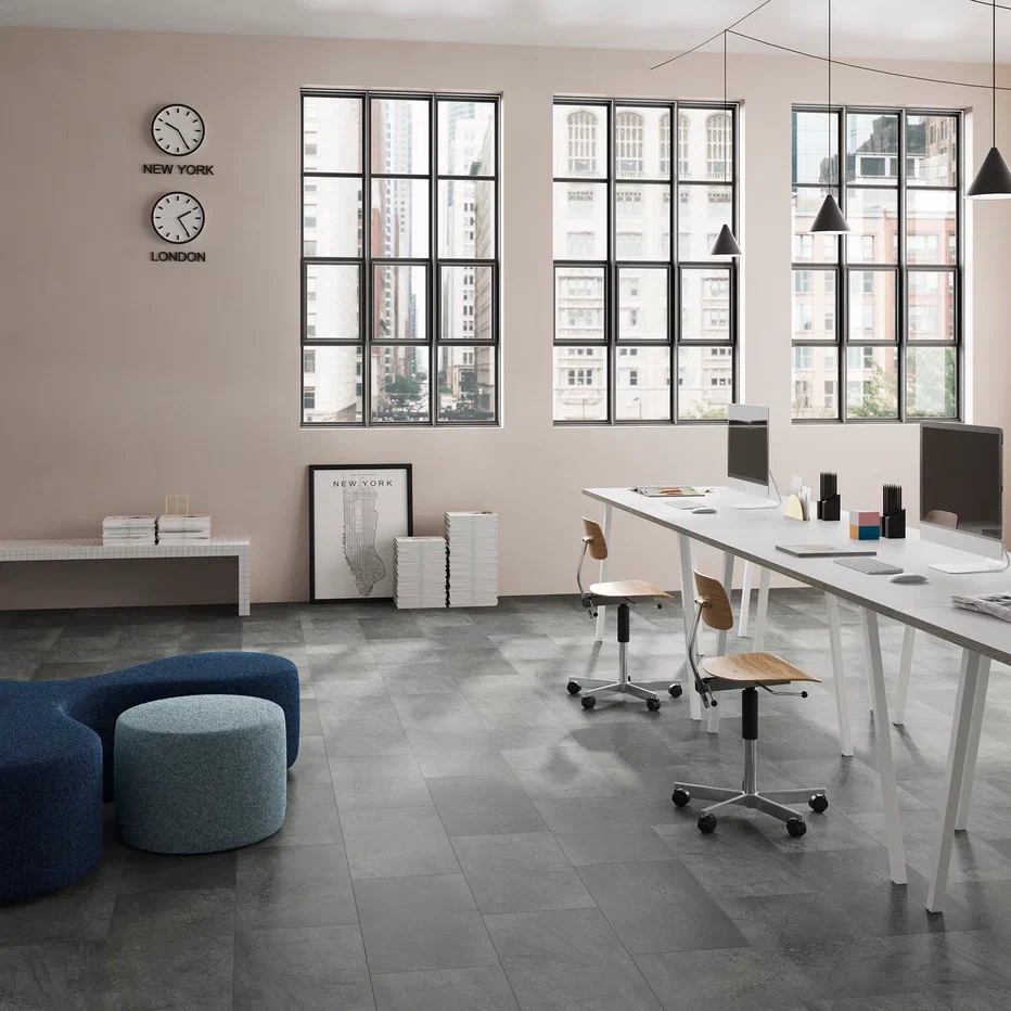 Кварцвиниловая плитка "Invictus" Groovy Granite Steel (610*305*2,5мм) — купить в Таганроге