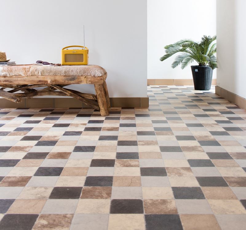 Линолеум бытовой "IVC" Bingo Pietra 596 (3м) — купить в Таганроге