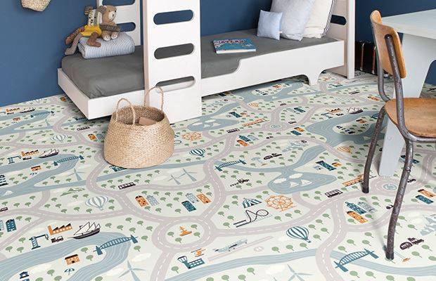 Линолеум бытовой "IVC" Neo Karta 82 (3м) — купить в Таганроге