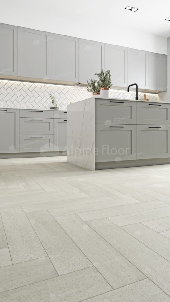 Виниловая плитка "Alpine Floor" Parquet LVT Зимний Лес (590*118*2,5 мм) — купить в Таганроге