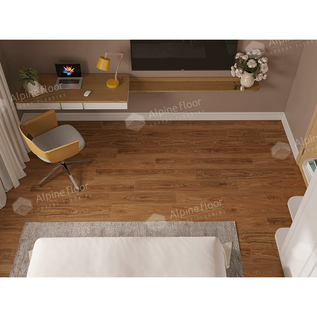 SPC ламинат "Alpine Floor" Орех Маррон Классик (1220*183*4 мм) — купить в Таганроге