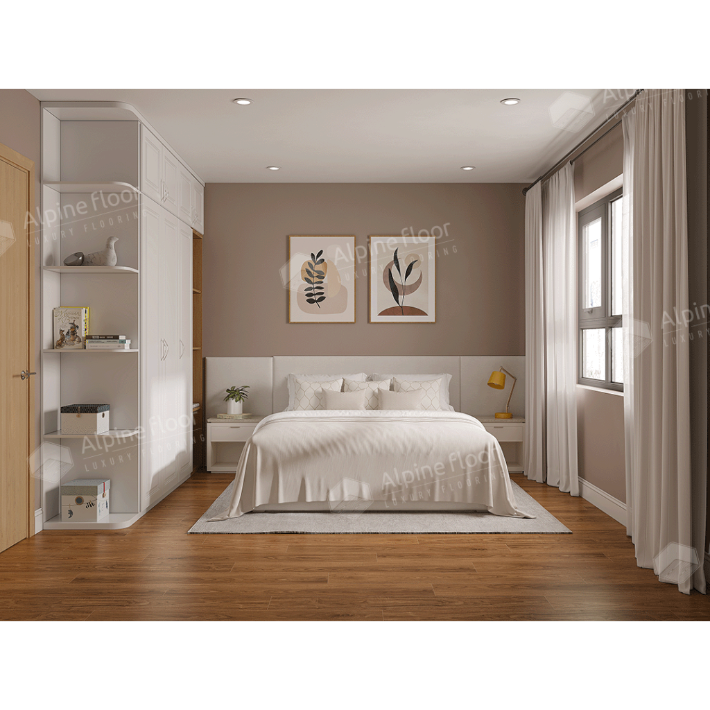 SPC ламинат "Alpine Floor" Орех Маррон Классик (1220*183*4 мм) — купить в Таганроге