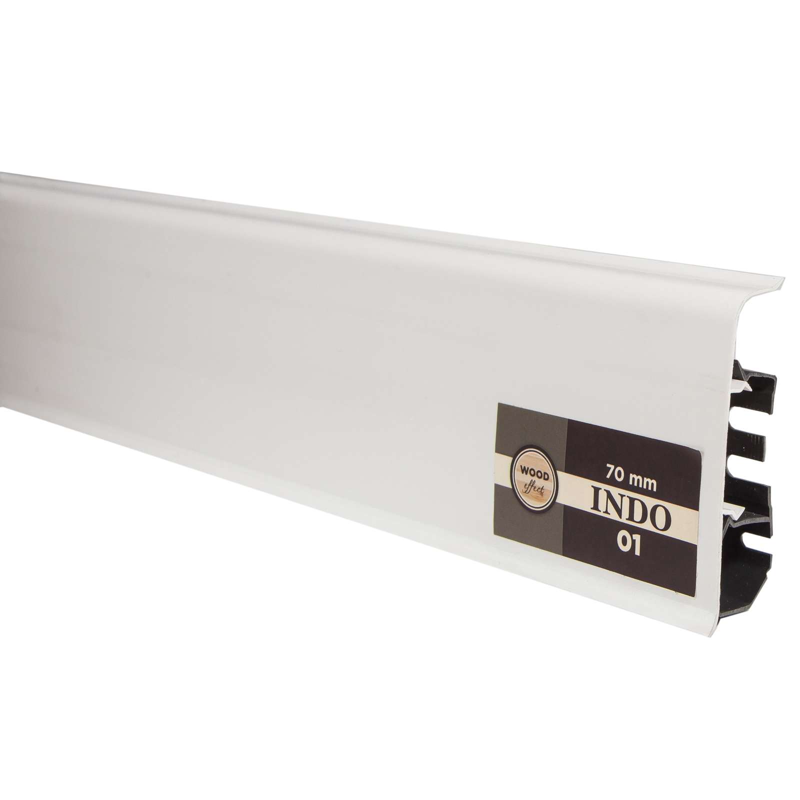 Плинтус "Arbiton" Indo Белый (2500*26*70 мм) — купить в Таганроге