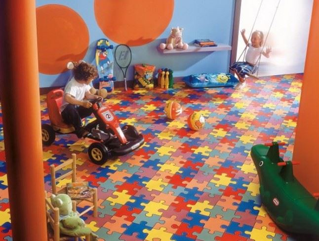 Линолеум бытовой "IVC" Neo Puzzle 50 (3,5м) — купить в Таганроге