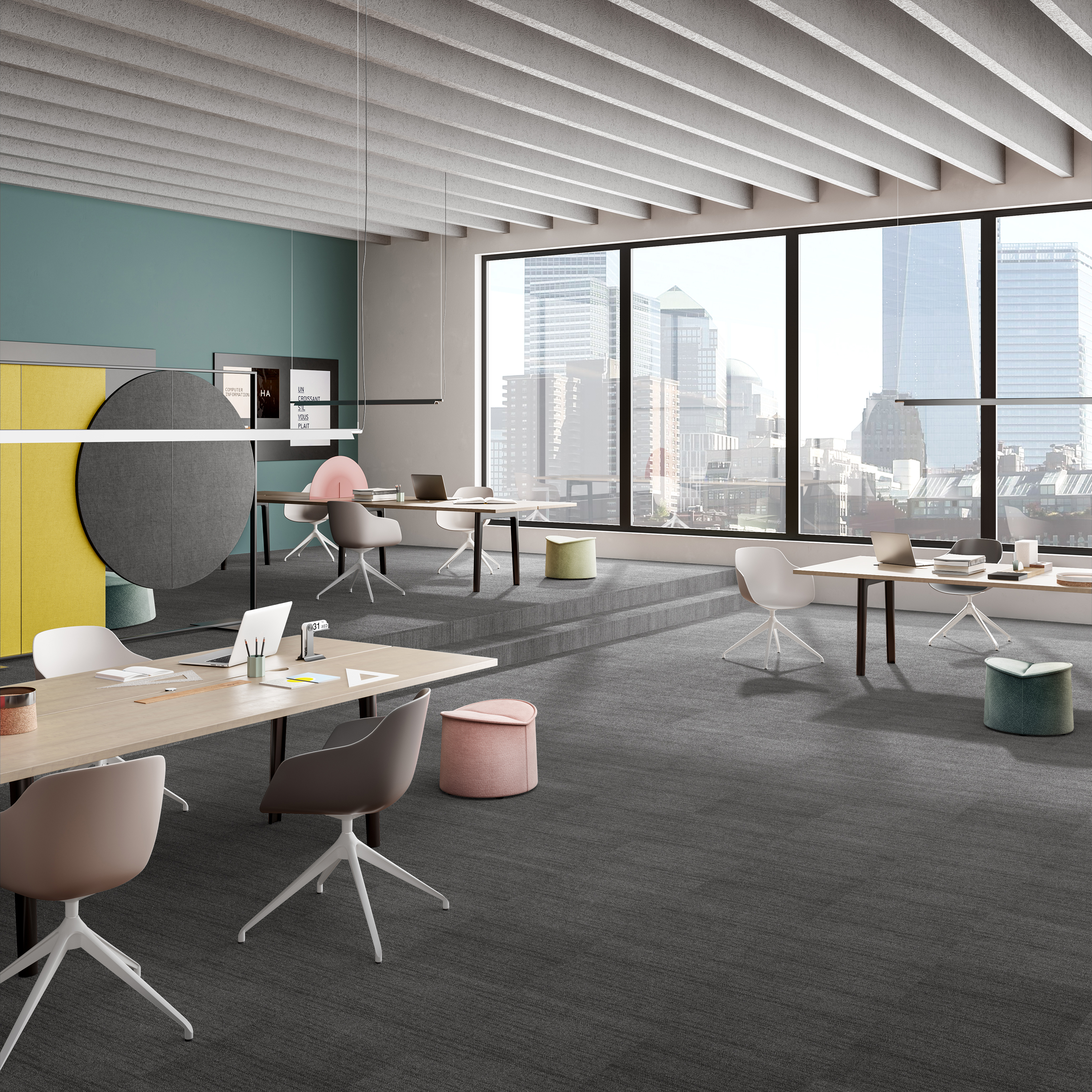 Ковровая плитка Marvel Tile 98 (500*500*6 мм) — купить в Таганроге