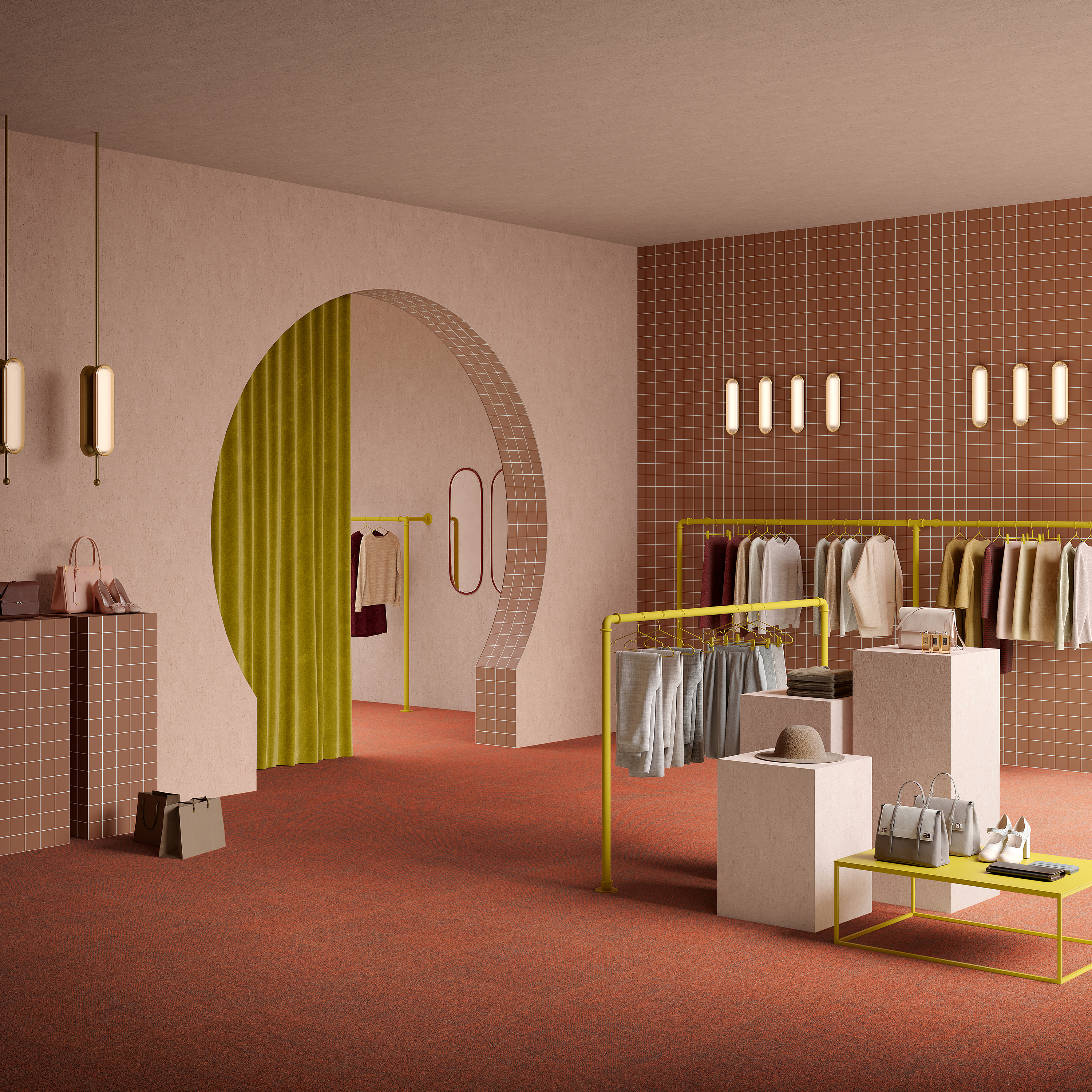 Ковровая плитка Mantra Tile 89 (500*500*6 мм) — купить в Таганроге