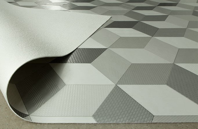 Линолеум бытовой "IVC" Bingo Cubes 83 (3м) — купить в Таганроге