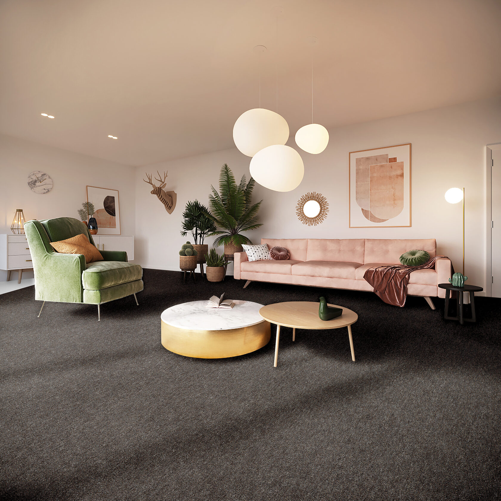 Ковровое покрытие "Bonkeel" Nero 97 (ширина 4м) — купить в Таганроге