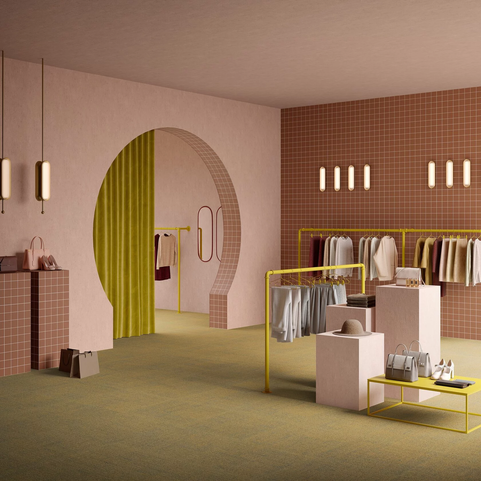 Ковровая плитка Mantra Tile 99 (500*500*6 мм) — купить в Таганроге