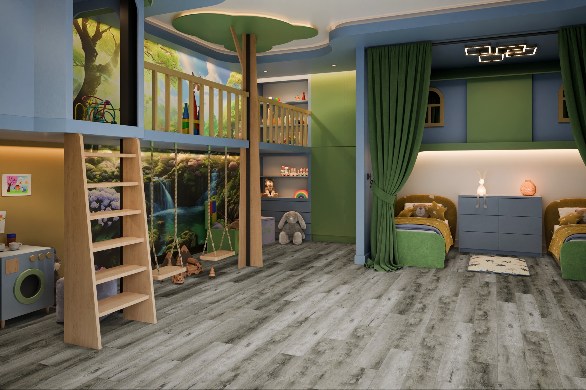 Усовершенствованная кварц-виниловая плитка «Damy Floor» Дуб Рустикальный Серый (1227*187*2,5 мм) — купить в Таганроге