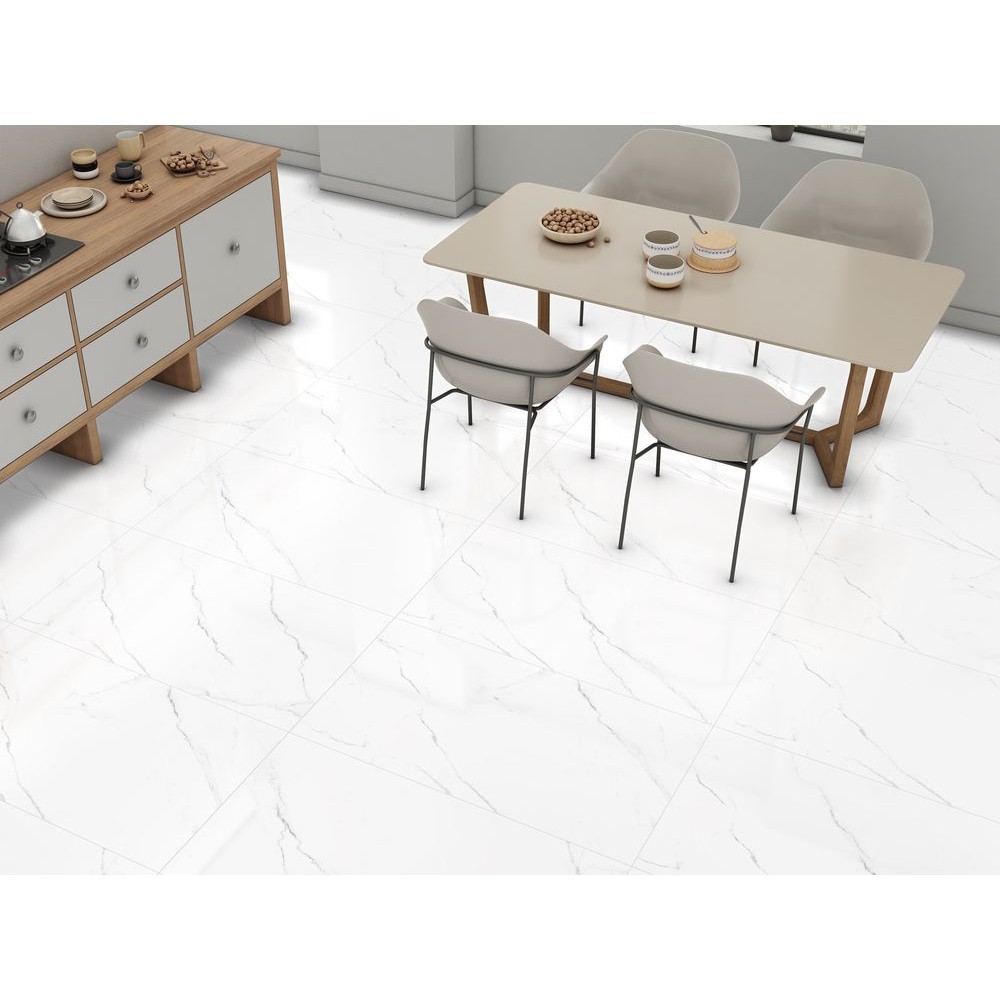 Керамогранит "Ennface" 600*1200 Carrara Bianco Матовый Белый — купить в Таганроге