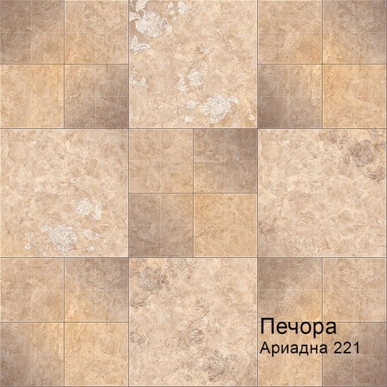 Линолеум бытовой "Комитекс" Печора Ариадна 221 (3м) — купить в Таганроге