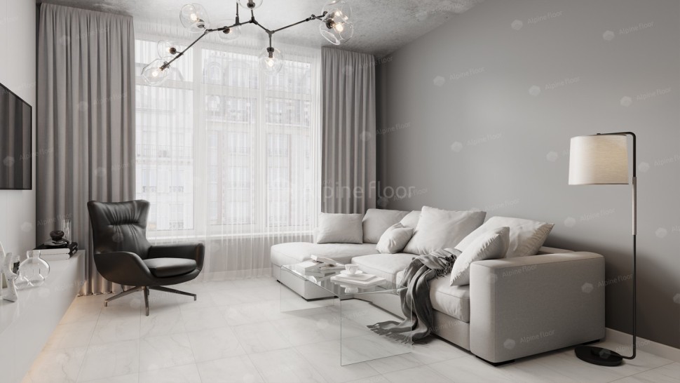 Виниловая плитка "Alpine Floor" Light Stone Брайс (608*303*2,5 мм) — купить в Таганроге