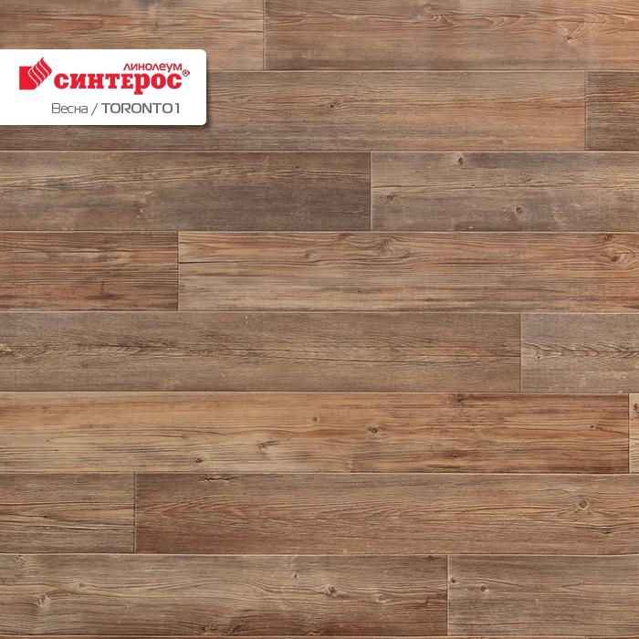 Линолеум бытовой "Синтерос" Весна Toronto 1 (4м) — купить в Таганроге