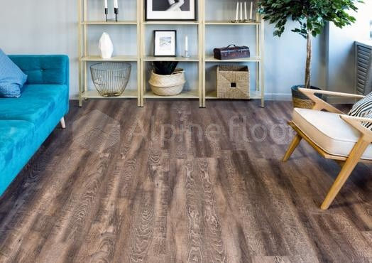 Кварцвиниловая плитка "Alpine Floor" Дуб Миндаль  (1219*184*2мм) — купить в Таганроге