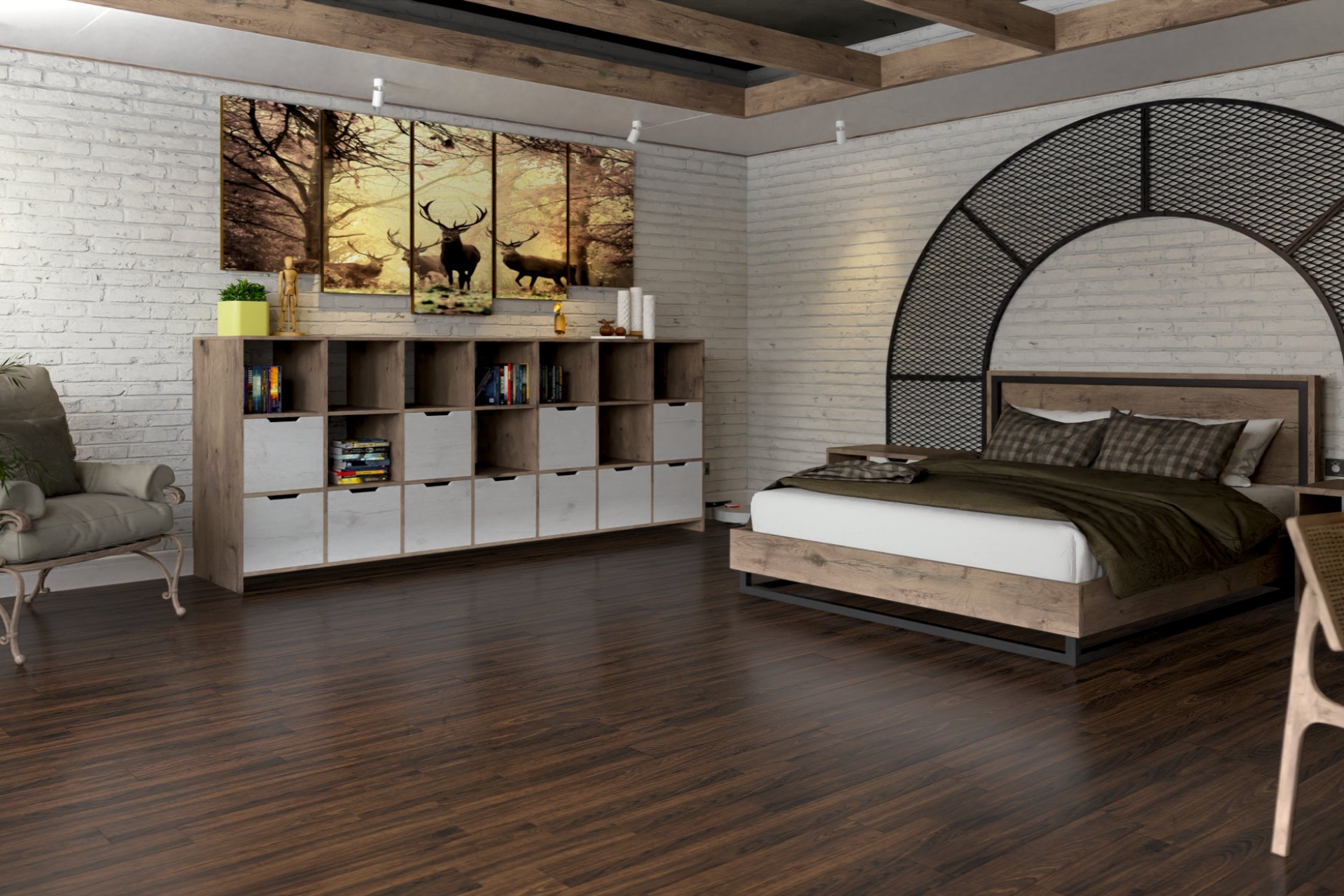 Инженерный паркет «Damy Floor» Каштановый — купить в Таганроге