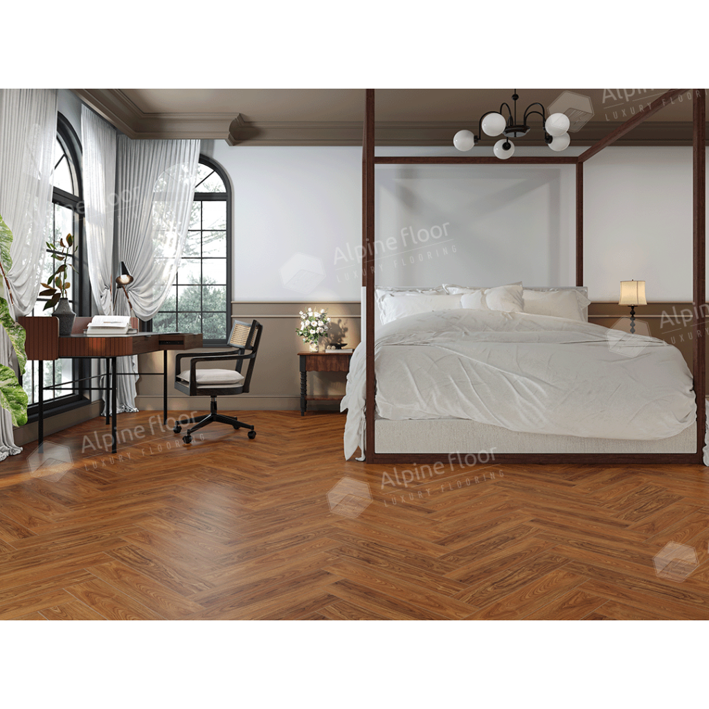 SPC ламинат "Alpine Floor" Орех Нойер (600*125*4 мм) — купить в Таганроге
