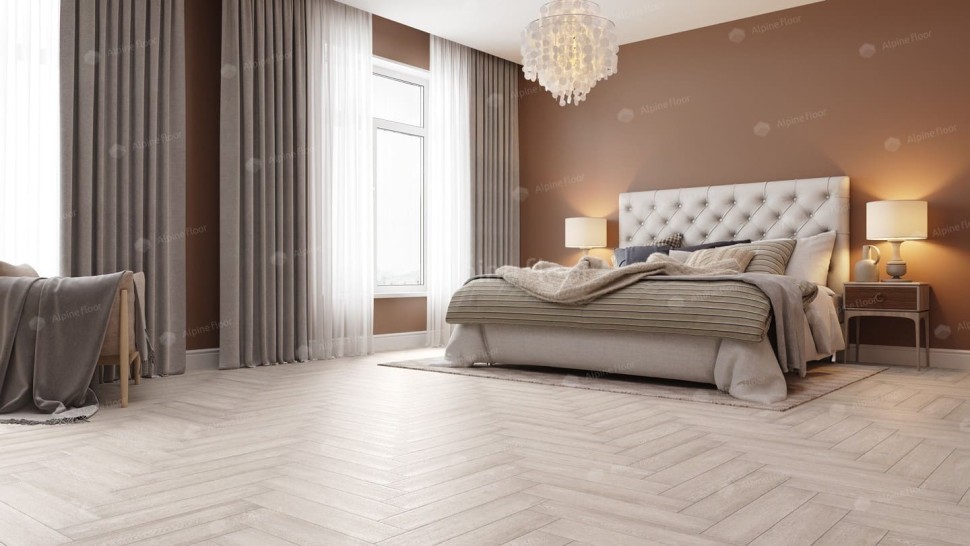 Виниловая плитка "Alpine Floor" Parquet LVT Голубой Лес (590*118*2,5 мм) — купить в Таганроге