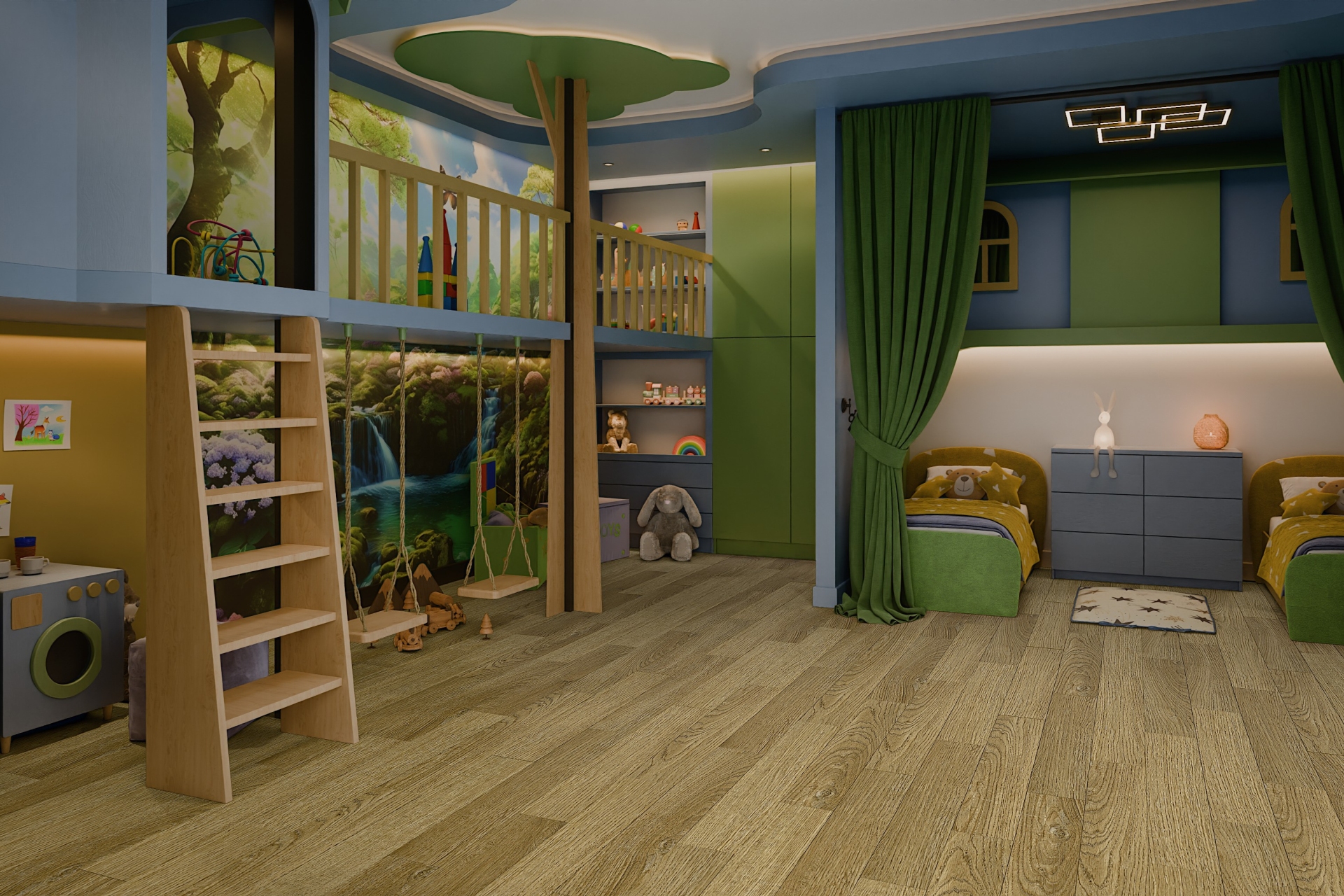 SPC ламинат «Damy Floor» Дуб Золотой (1220*180*4 мм) — купить в Таганроге