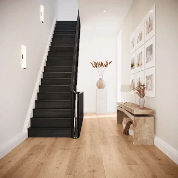 Кварцвиниловая плитка "Invictus" Silk Oak Oat (1500*228*2,5мм) — фото и характеристики