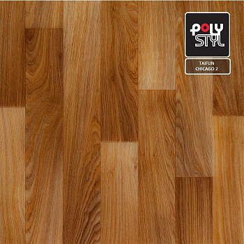 Линолеум бытовой "Polystyl" Taifun Chicago 2 (4м) — фото и характеристики